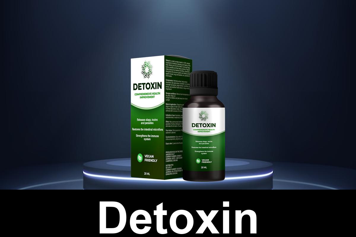 Detoxin - cleansing tablets.