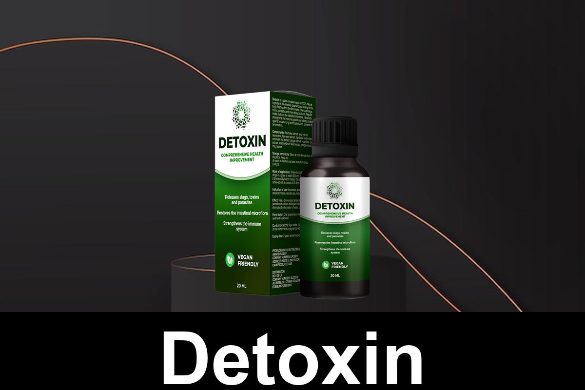 Detoxin - cleansing tablets.