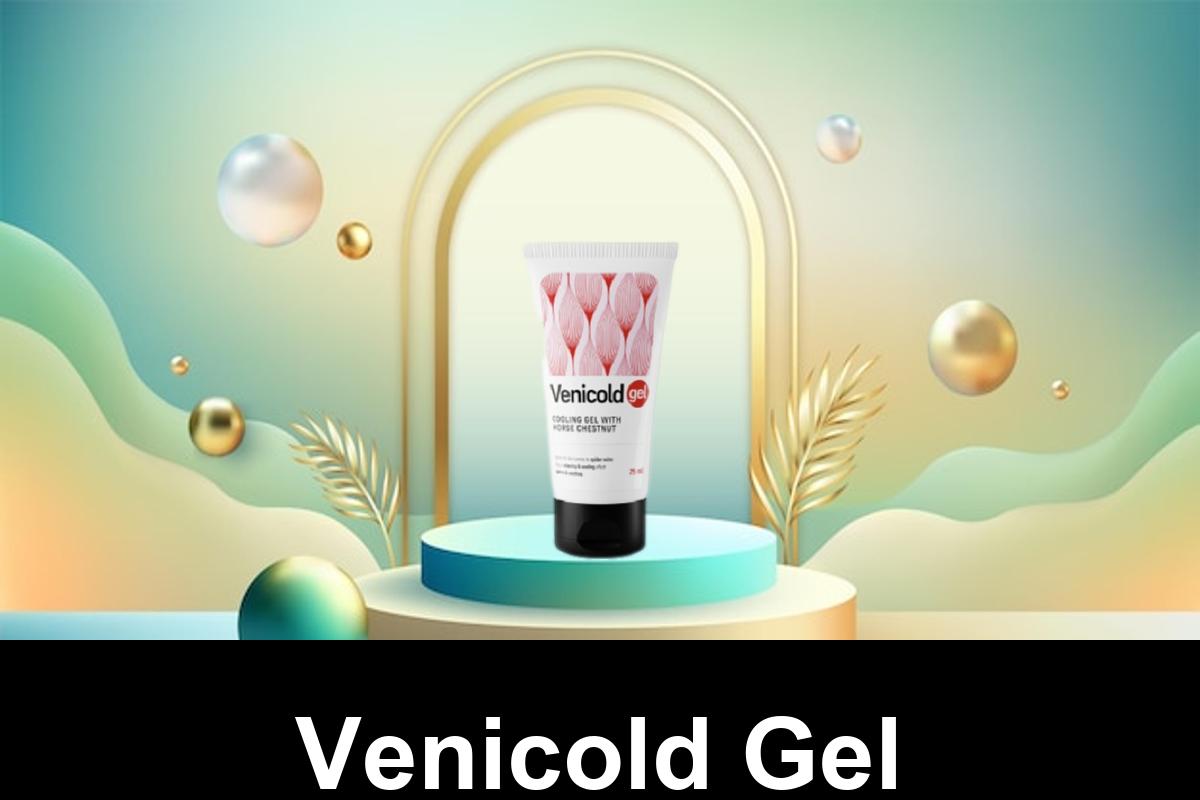 Venicold Gel - ointment for varicose veins.